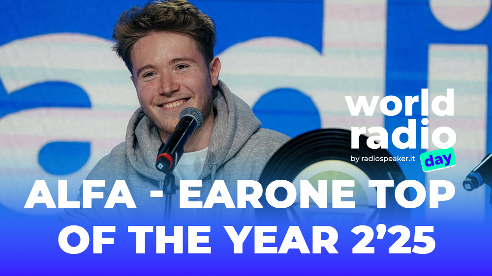 Alfa - vincitore del premio EarOne Top of the Year 2025