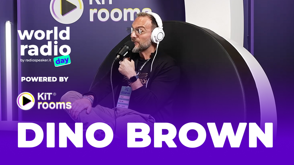 Dino Brown @ Kit Rooms | Official Vodcast Studio del World Radio Day 2026