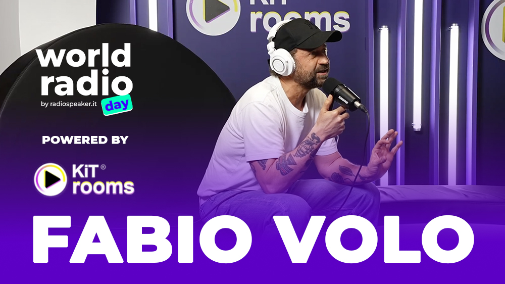 Fabio Volo @ Kit Rooms | Official Vodcast Studio del World Radio Day 2026
